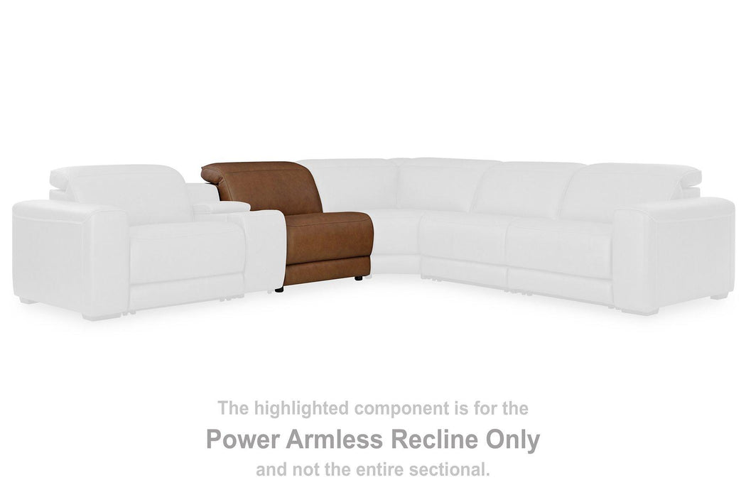 Magic Man Power Reclining Sectional - U&U Home Budget Furniture (Carteret, NJ)
