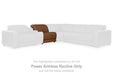 Magic Man Power Reclining Sectional - U&U Home Budget Furniture (Carteret, NJ)
