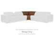 Magic Man Power Reclining Sectional - U&U Home Budget Furniture (Carteret, NJ)
