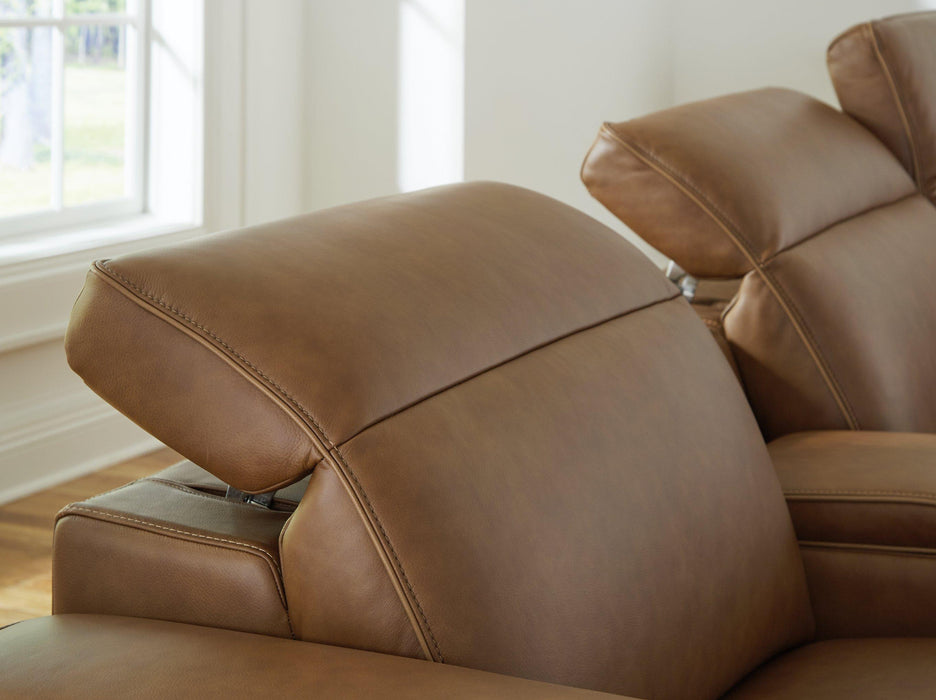 Magic Man Power Reclining Sectional Sofa - U&U Home Budget Furniture (Carteret, NJ)