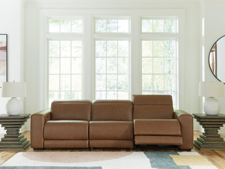 Magic Man Power Reclining Sectional Sofa - U&U Home Budget Furniture (Carteret, NJ)