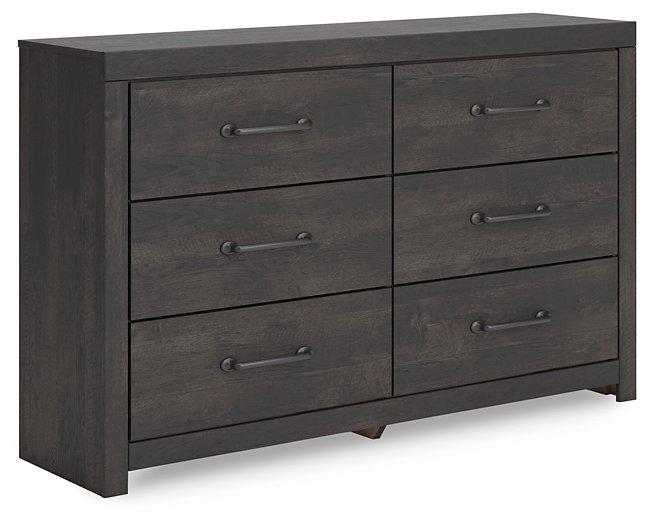 Hollivern Dresser and Mirror - U&U Home Budget Furniture (Carteret, NJ)