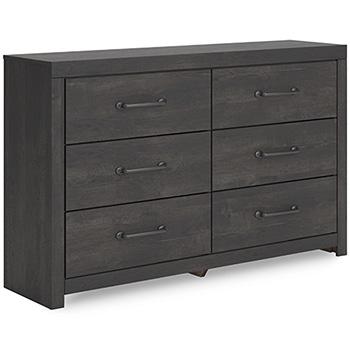 Hollivern Dresser and Mirror - U&U Home Budget Furniture (Carteret, NJ)
