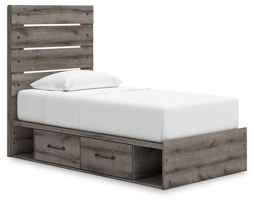 Graystorm Bed with Storage - U&U Home Budget Furniture (Carteret, NJ)