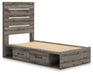 Graystorm Bed with Storage - U&U Home Budget Furniture (Carteret, NJ)