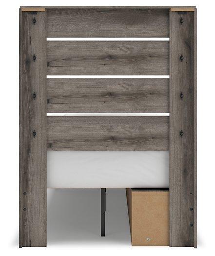 Graystorm Bed with Storage - U&U Home Budget Furniture (Carteret, NJ)