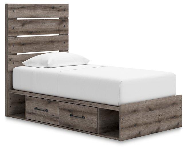 Graystorm Bed with Storage - U&U Home Budget Furniture (Carteret, NJ)