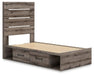 Graystorm Bed with Storage - U&U Home Budget Furniture (Carteret, NJ)