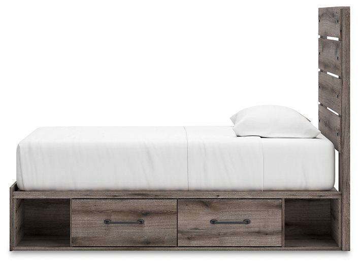 Graystorm Bed with Storage - U&U Home Budget Furniture (Carteret, NJ)