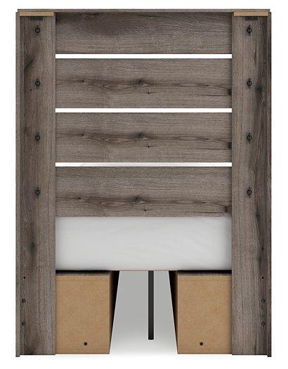 Graystorm Bed with Storage - U&U Home Budget Furniture (Carteret, NJ)