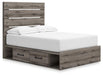 Graystorm Bed with Storage - U&U Home Budget Furniture (Carteret, NJ)