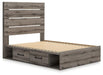 Graystorm Bed with Storage - U&U Home Budget Furniture (Carteret, NJ)