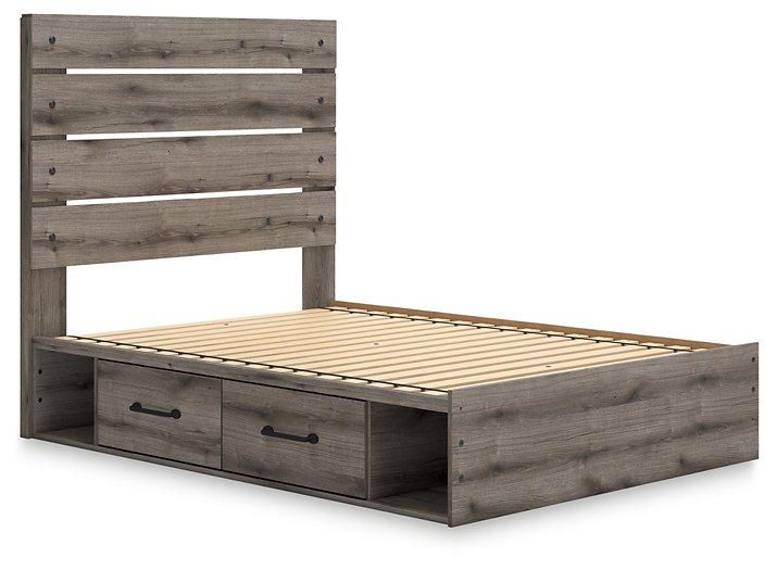 Graystorm Bed with Storage - U&U Home Budget Furniture (Carteret, NJ)