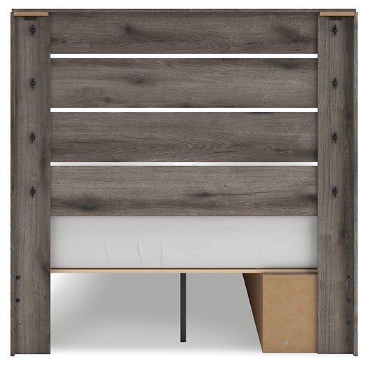 Graystorm Bed with Storage - U&U Home Budget Furniture (Carteret, NJ)