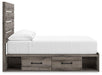 Graystorm Bed with Storage - U&U Home Budget Furniture (Carteret, NJ)