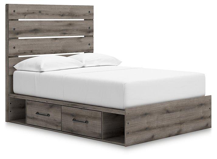 Graystorm Bed with Storage - U&U Home Budget Furniture (Carteret, NJ)