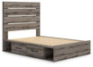 Graystorm Bed with Storage - U&U Home Budget Furniture (Carteret, NJ)