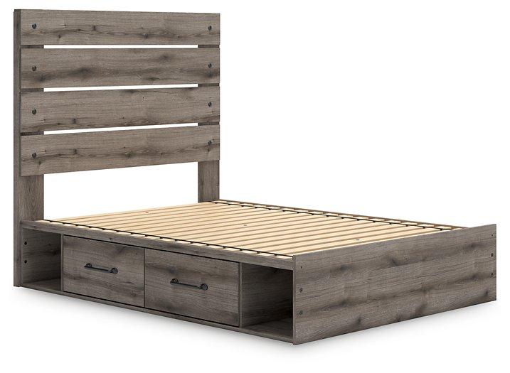 Graystorm Bed with Storage - U&U Home Budget Furniture (Carteret, NJ)