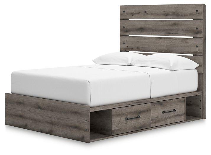 Graystorm Bed with Storage - U&U Home Budget Furniture (Carteret, NJ)