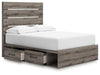 Graystorm Bed with Storage - U&U Home Budget Furniture (Carteret, NJ)