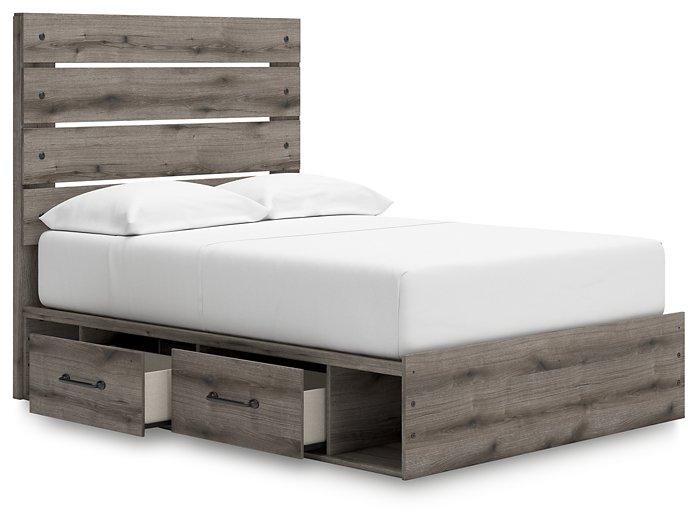 Graystorm Bed with Storage - U&U Home Budget Furniture (Carteret, NJ)