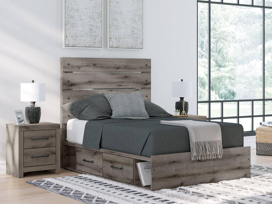 Graystorm Bed with Storage - U&U Home Budget Furniture (Carteret, NJ)