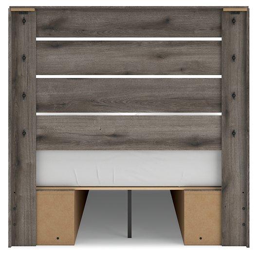 Graystorm Bed with Storage - U&U Home Budget Furniture (Carteret, NJ)