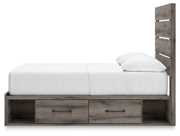 Graystorm Bed with Storage - U&U Home Budget Furniture (Carteret, NJ)