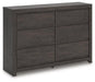 Fraluna Dresser and Mirror - U&U Home Budget Furniture (Carteret, NJ)
