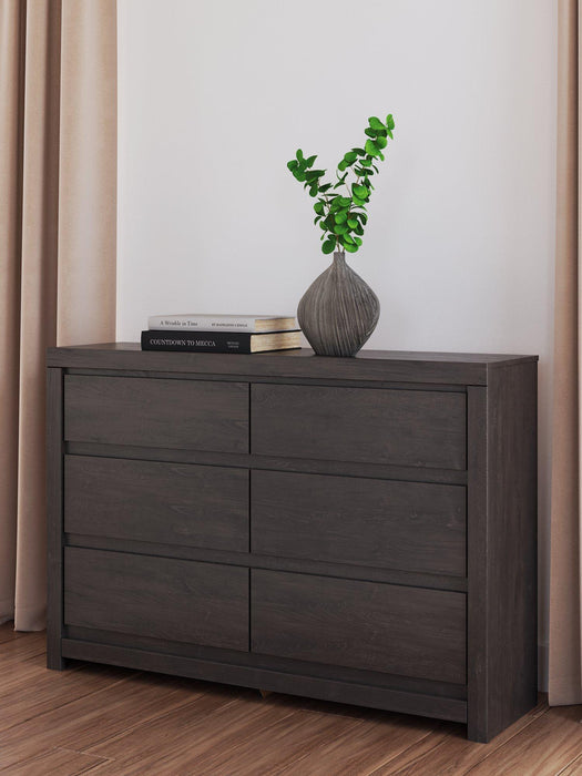 Fraluna Dresser and Mirror - U&U Home Budget Furniture (Carteret, NJ)