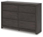 Fraluna Dresser and Mirror - U&U Home Budget Furniture (Carteret, NJ)