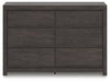 Fraluna Dresser and Mirror - U&U Home Budget Furniture (Carteret, NJ)
