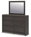 Fraluna Dresser and Mirror - U&U Home Budget Furniture (Carteret, NJ)