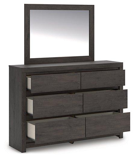 Fraluna Dresser and Mirror - U&U Home Budget Furniture (Carteret, NJ)