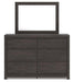 Fraluna Dresser and Mirror - U&U Home Budget Furniture (Carteret, NJ)