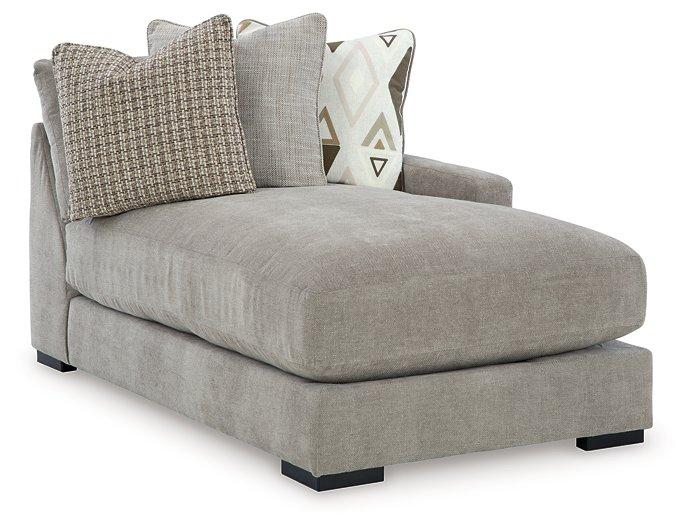 Aslan Court Sectional with Chaise - U&U Home Budget Furniture (Carteret, NJ)