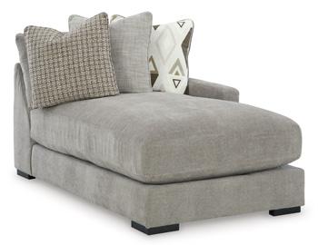 Aslan Court Sectional with Chaise - U&U Home Budget Furniture (Carteret, NJ)