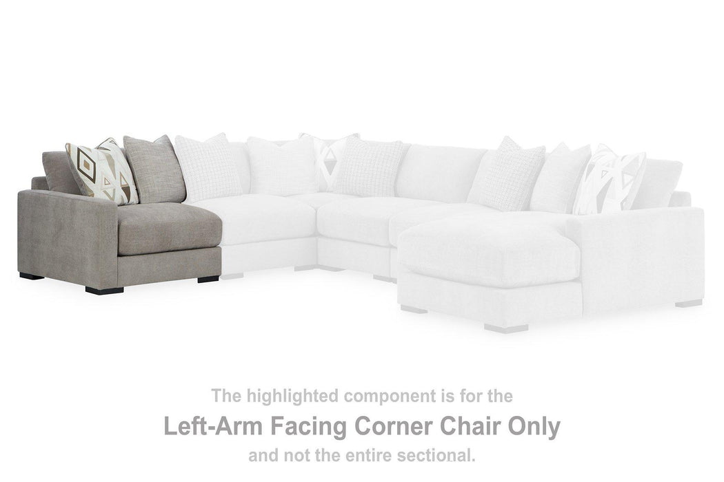 Aslan Court Sectional with Chaise - U&U Home Budget Furniture (Carteret, NJ)