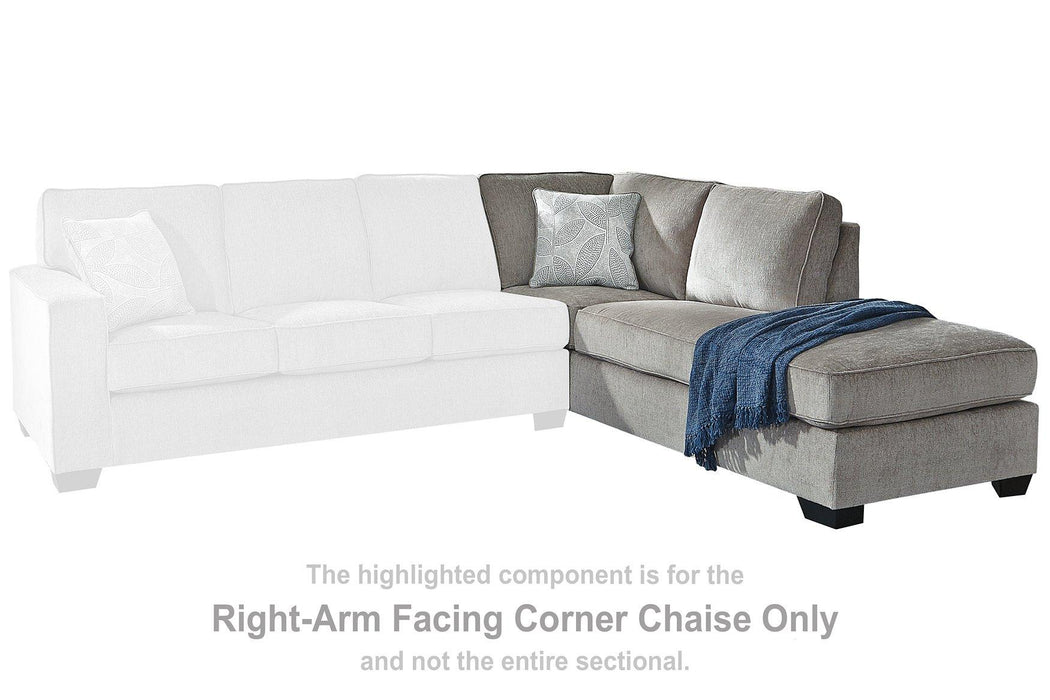 Altari Sleeper Sectional with Chaise - U&U Home Budget Furniture (Carteret, NJ)