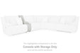 Top Tier Reclining Sectional with Chaise - U&U Home Budget Furniture (Carteret, NJ)