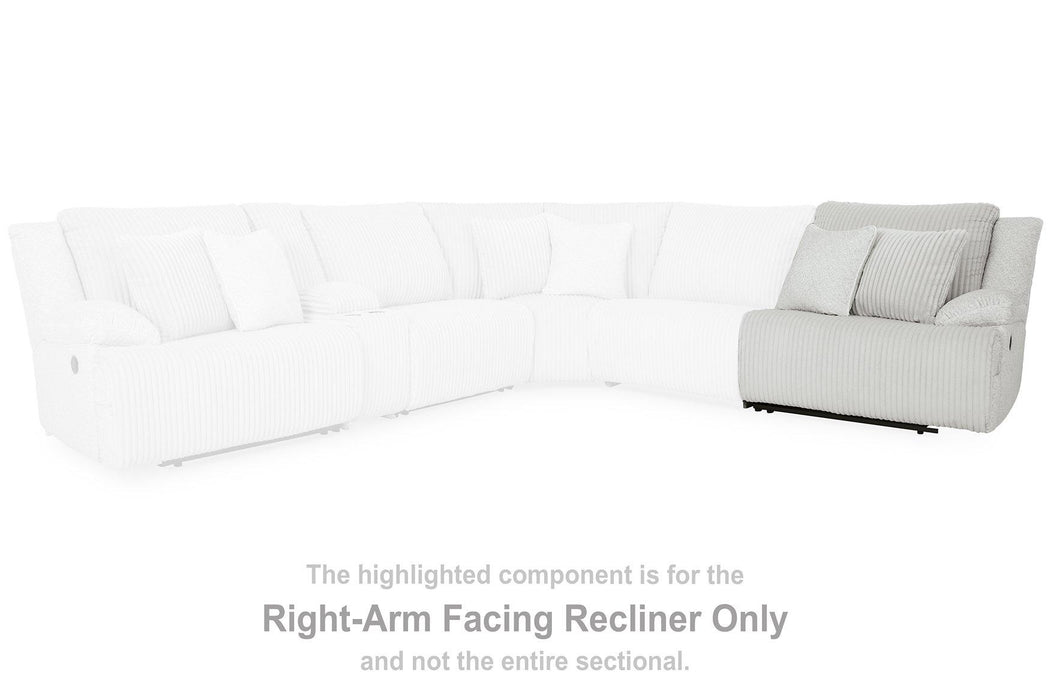 Top Tier Sectional Sofa Chaise - U&U Home Budget Furniture (Carteret, NJ)