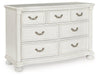 Montelaine Dresser and Mirror - U&U Home Budget Furniture (Carteret, NJ)