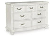 Montelaine Dresser and Mirror - U&U Home Budget Furniture (Carteret, NJ)