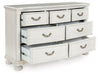 Montelaine Dresser and Mirror - U&U Home Budget Furniture (Carteret, NJ)