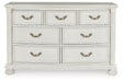 Montelaine Dresser and Mirror - U&U Home Budget Furniture (Carteret, NJ)