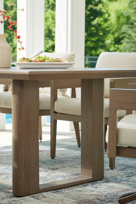 Serene Bay Outdoor Dining Set - U&U Home Budget Furniture (Carteret, NJ)