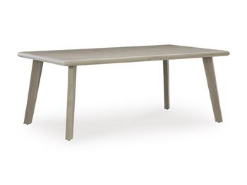 Cliff Trails Outdoor Dining Table - U&U Home Budget Furniture (Carteret, NJ)
