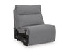 Modmax Reclining Sectional with Console - U&U Home Budget Furniture (Carteret, NJ)