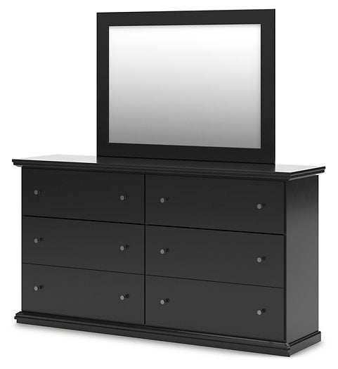 Maribel Dresser and Mirror - U&U Home Budget Furniture (Carteret, NJ)
