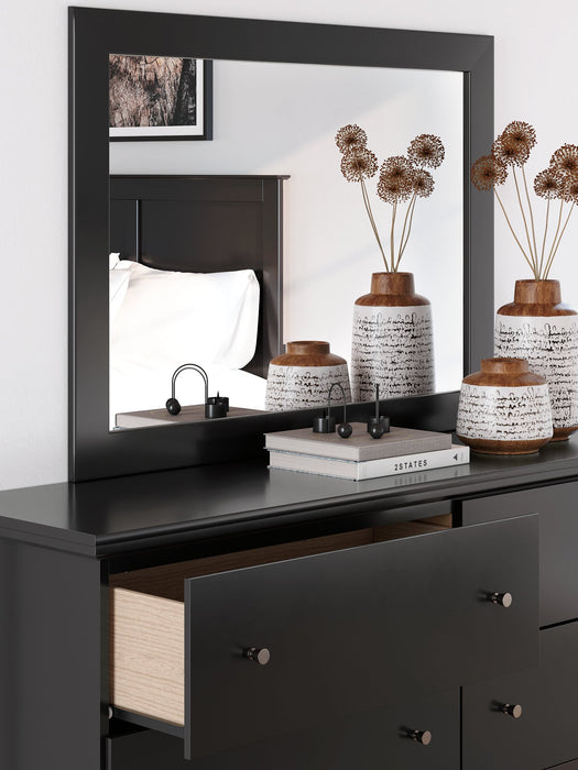 Maribel Dresser and Mirror - U&U Home Budget Furniture (Carteret, NJ)